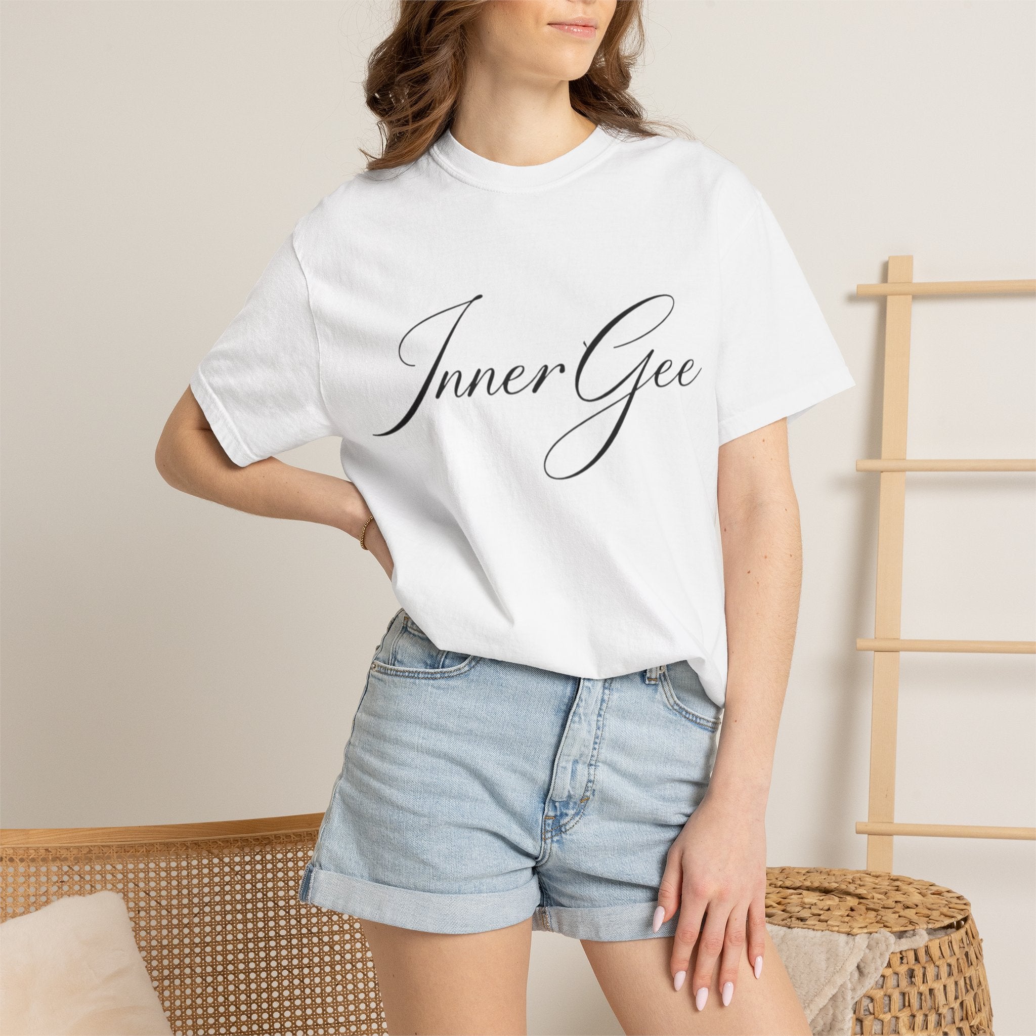 InnerGee Script T-Shirt — Minimalist Inspirational Tee