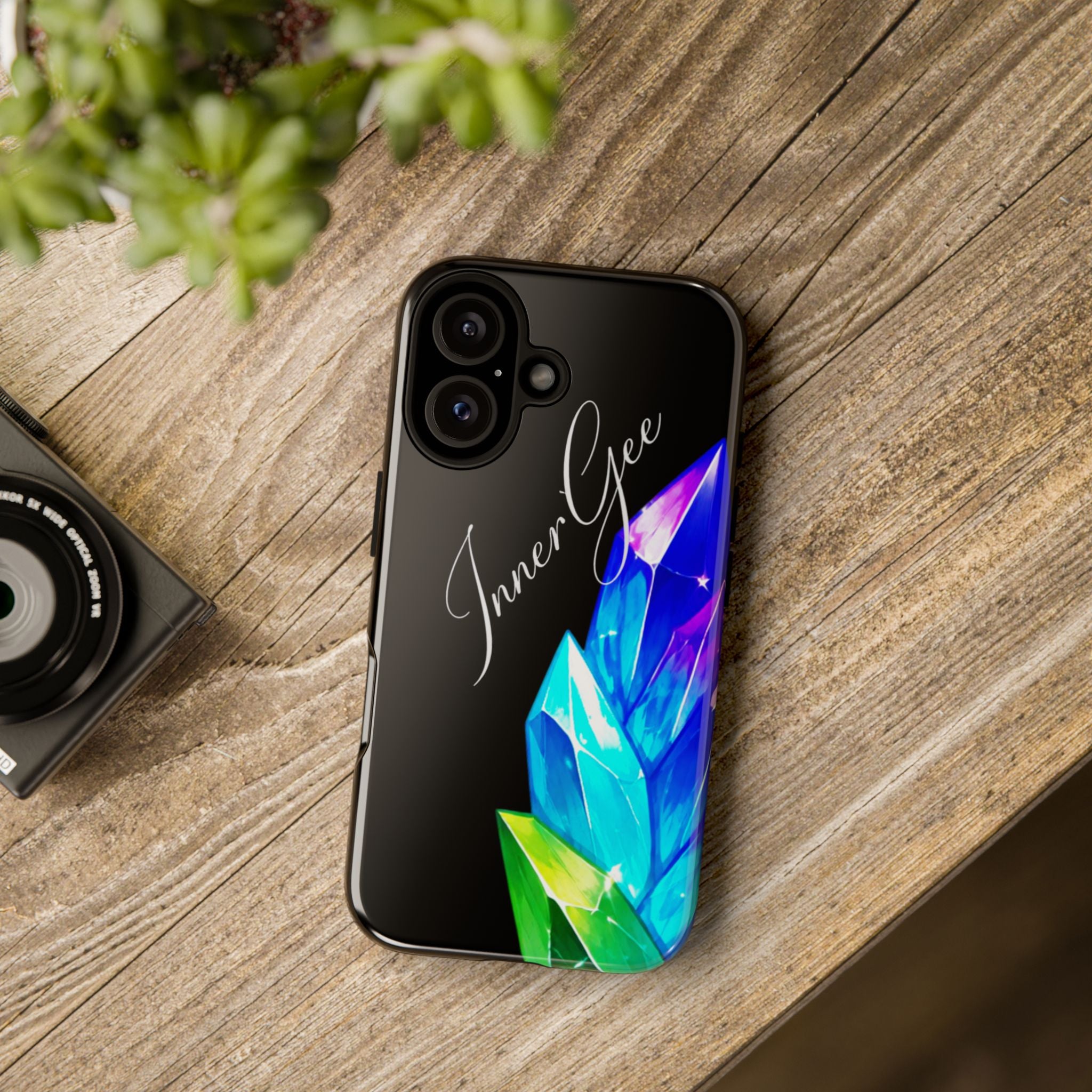 InnerGee Crystal Tough Phone Case — Personalized 'Inner-Gee' Glossy Protective Cover