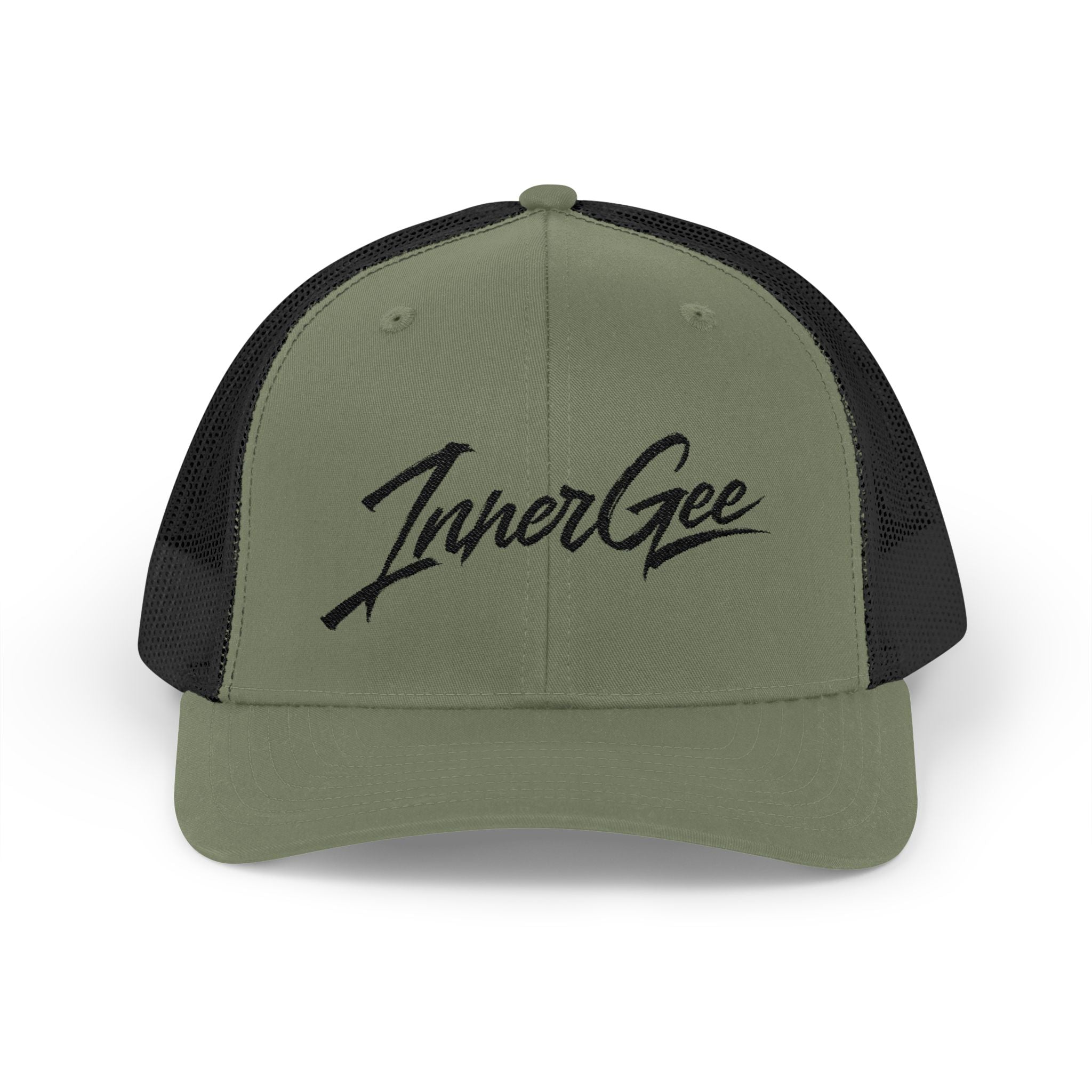 InnerGee Script Snapback Trucker Cap