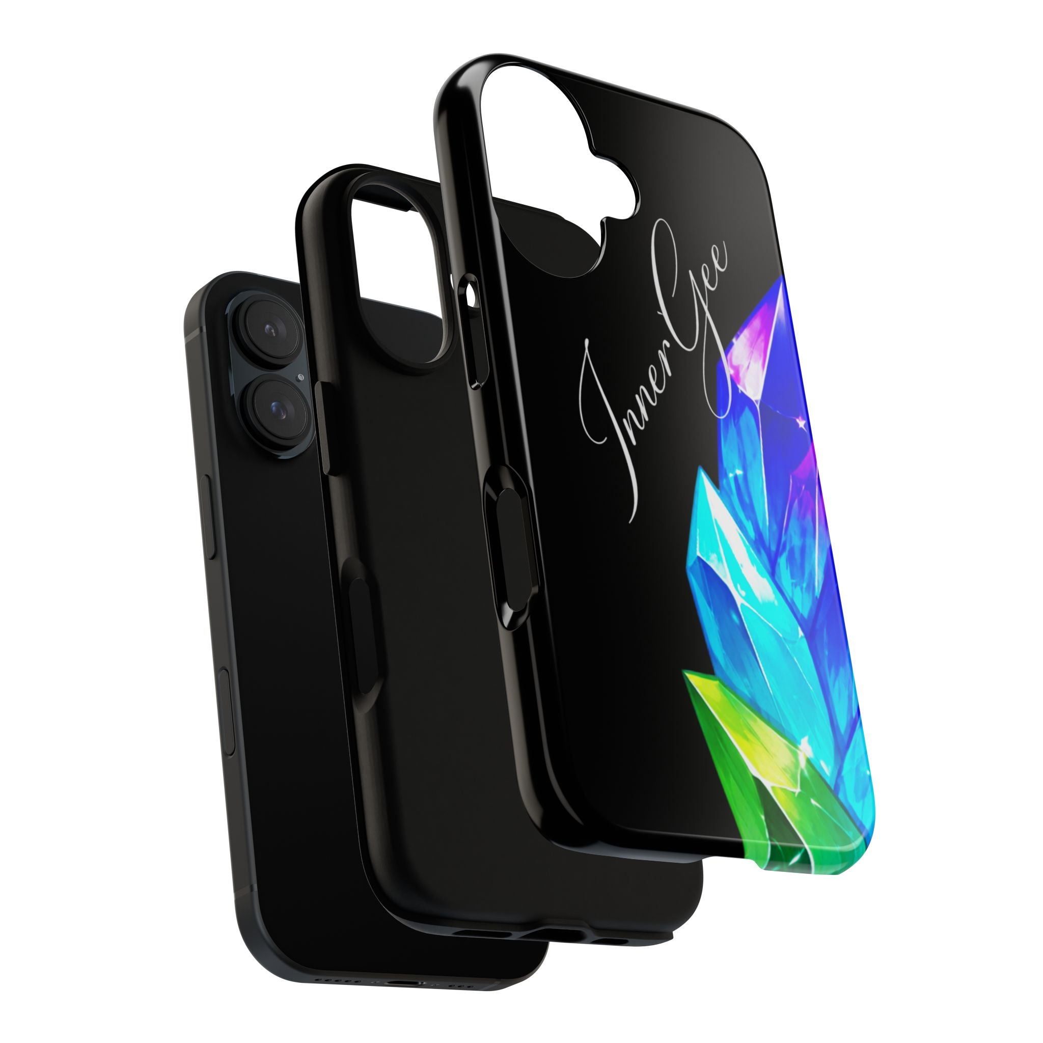 InnerGee Crystal Tough Phone Case — Personalized 'Inner-Gee' Glossy Protective Cover