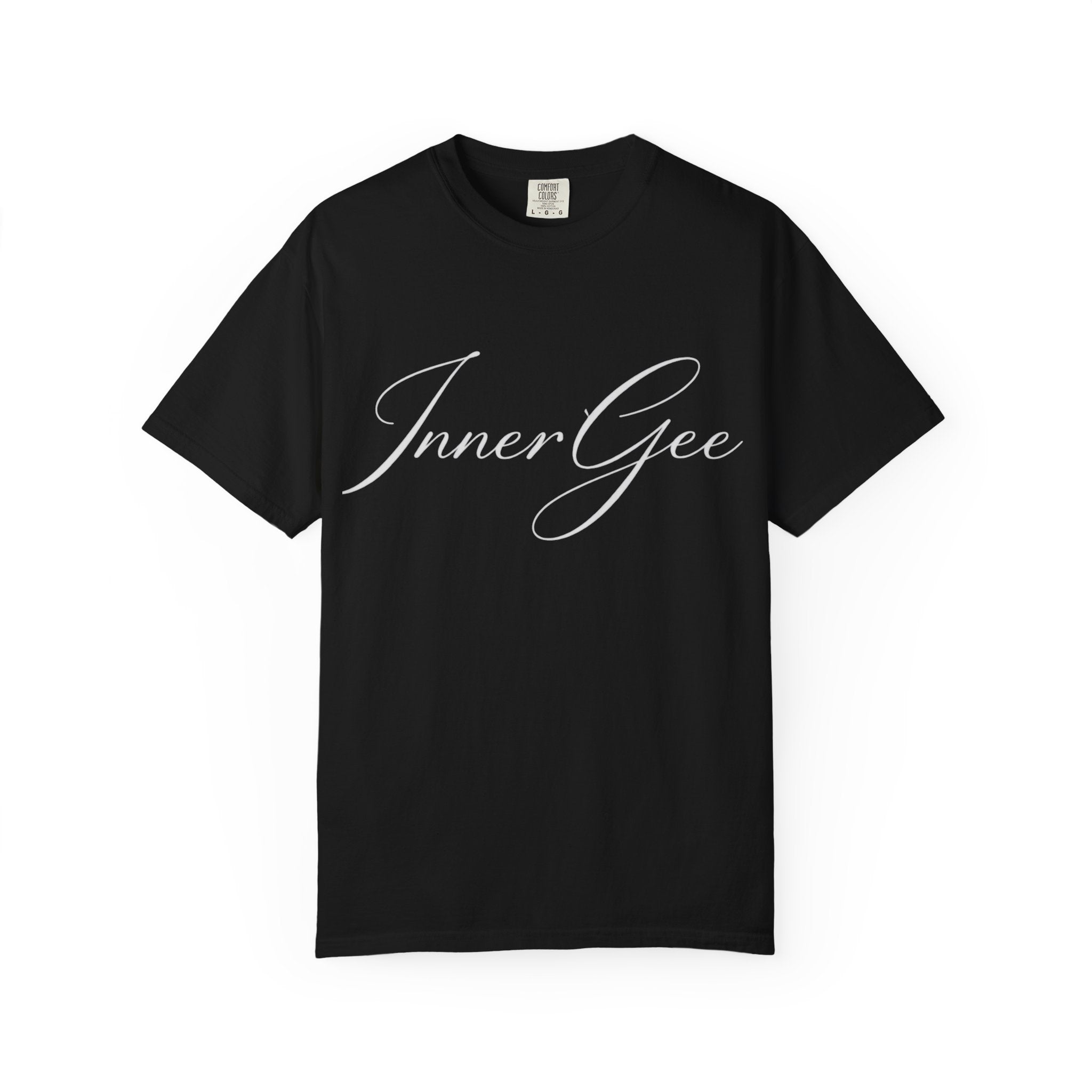 InnerGee Script T-Shirt — Minimalist Branded Logo Tee