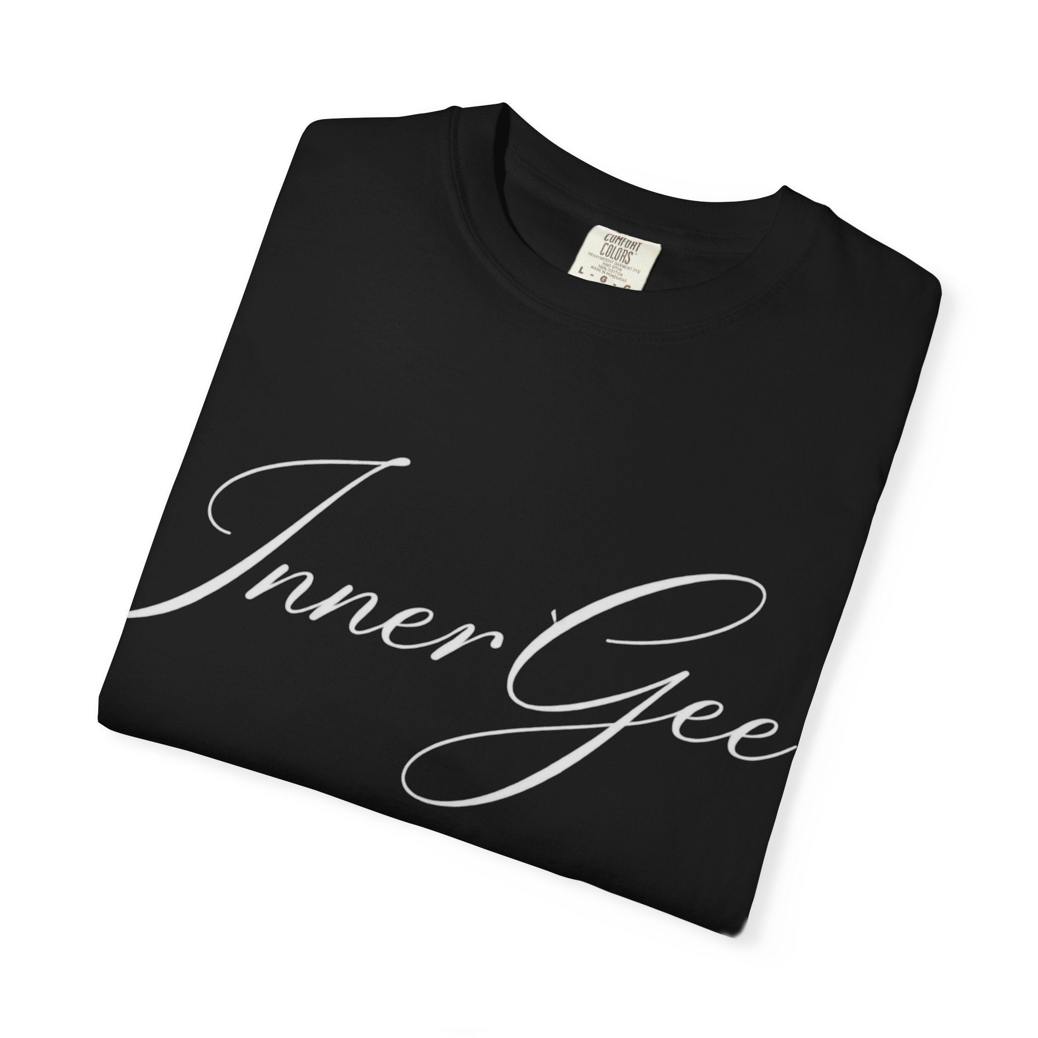 InnerGee Script T-Shirt — Minimalist Branded Logo Tee