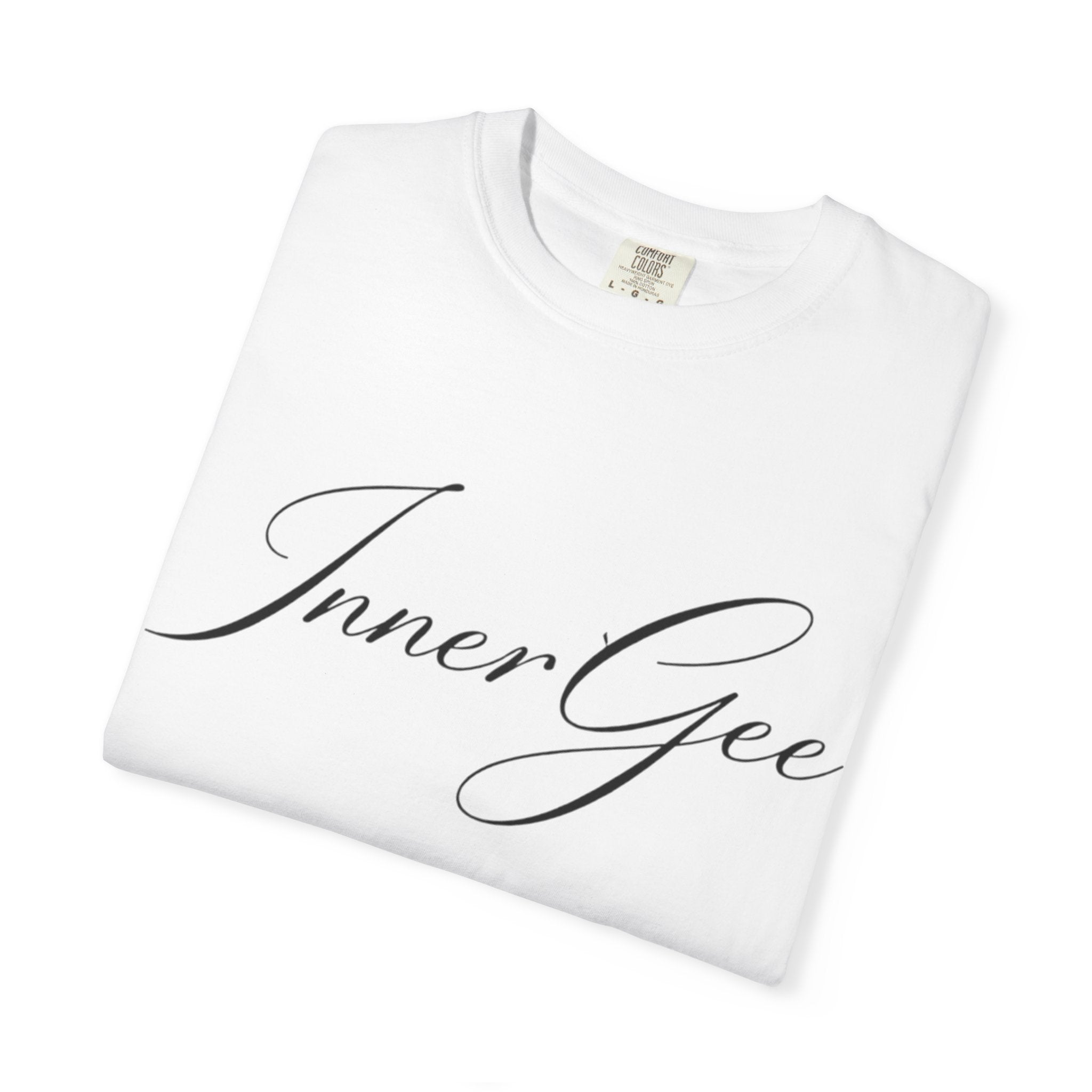 InnerGee Script T-Shirt — Minimalist Inspirational Tee