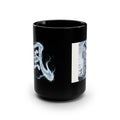 Samurai Strategist 'Air' Kanji 15oz Black Mug — Wisdom Coffee Cup
